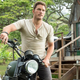 Chris Pratt in Jurassic World—notice the lack of ghosts